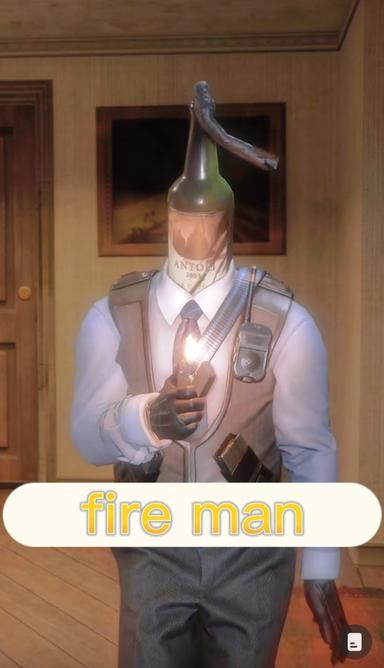 fire man